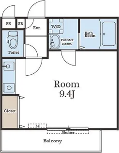 GRACE HILLS【2階】の間取り