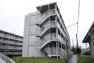 ビレッジハウス勝田2号棟【2階】の外観