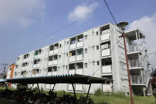 ビレッジハウス勝田4号棟【4階】の外観