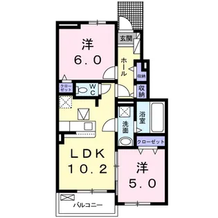 ミルフィーユ【1階】の間取り