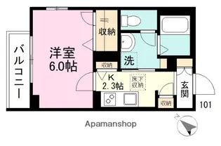TURTLUCK【1階】の間取り