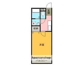 千葉県佐倉市下志津【アパート】の間取り