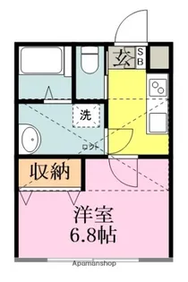 ベル八千代【2階】の間取り
