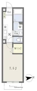 コンフォーティア船橋【102号室号室】の間取り
