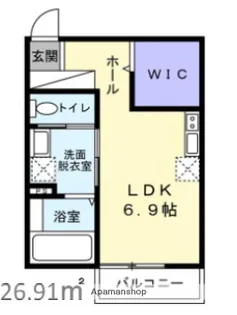 千葉県八千代市萱田町【アパート】の間取り