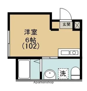 ベレガンス鷹の台ⅡB棟【1階】の間取り