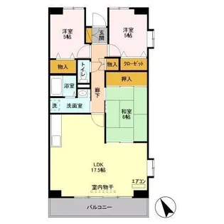 エスポワール八千代【4階】の間取り