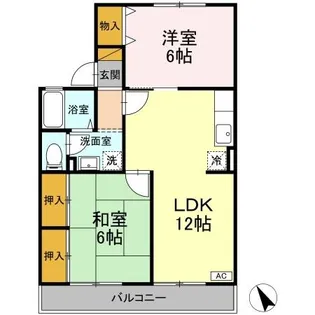 パストラル 参番館【2階】の間取り