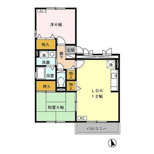 ノーブルヒル【1階】の間取り