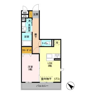 オズシティ【3階】の間取り