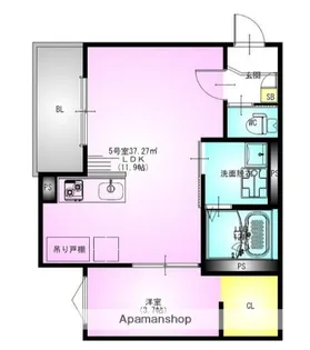 REGALEST 八千代緑が丘【205号室】の間取り