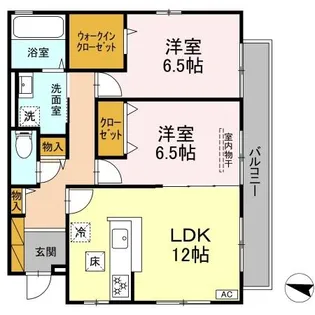 BRISE DOUCE(ブリーズ・ドゥース)【1階】の間取り