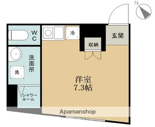 FLAT八千代村上【2階】の間取り