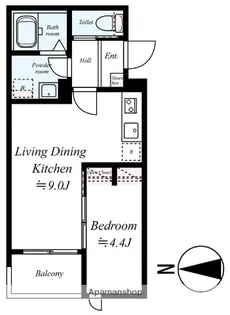 GRADUS八千代中央【2階】の間取り