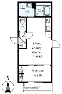 GRADUS八千代中央【2階】の間取り