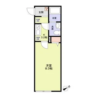 L.E.HILLS【2階】の間取り