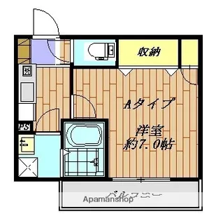 リヴテラス【1階】の間取り