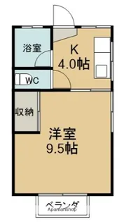 山和マンション【1階】の間取り