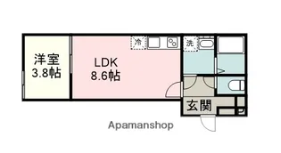 COPPER HOUSE【1階】の間取り