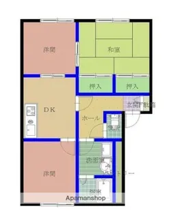 フレグランスPEAR【1階】の間取り