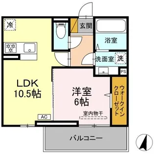アリエッタ【2階】の間取り