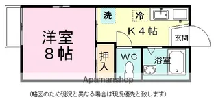 メゾンエスポワールⅢ【2階】の間取り