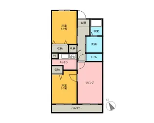 アビタシオン【3階】の間取り