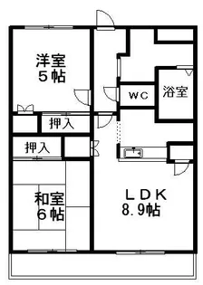 アネックス296【1階】の間取り