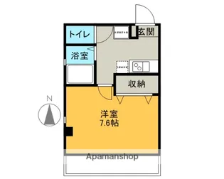 マキビル王子台【4階】の間取り