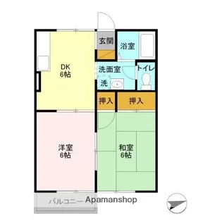 サンパティオ【2階】の間取り