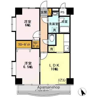 グレイスフルツツイ【3階】の間取り