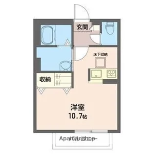 サンモールHANA【106号室】の間取り