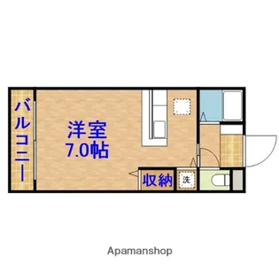 ドゥエル・プレーリー【1階】の間取り