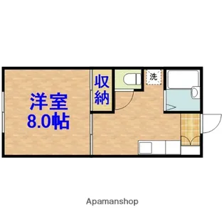 クッキーハウス【1階】の間取り