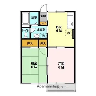 グランシャリオ【1階】の間取り