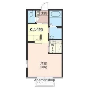 アルコバレーノ【1階】の間取り