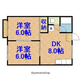 サニーメゾン【103号室】の間取り