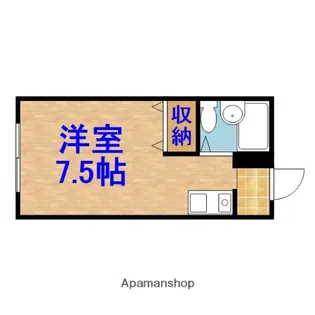 クリヤハイツ【207号室】の間取り