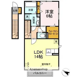 シティベリエ【2階】の間取り