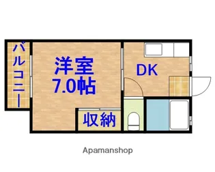 ハイツM【205号室】の間取り