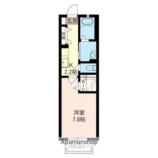 エルシエロ クラーロC【1階】の間取り
