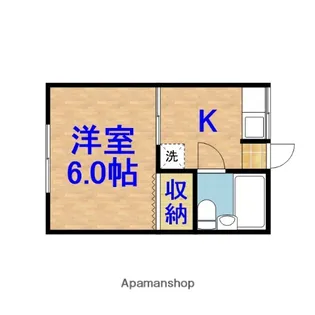 石井ハイツ【103号室】の間取り