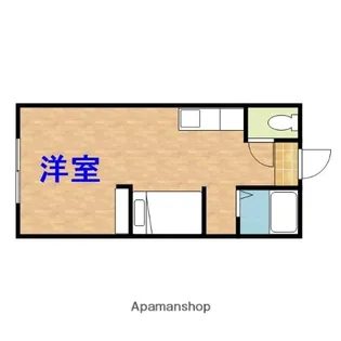 ジャックパレスⅠ【208号室】の間取り