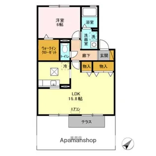 バニュルス Ⅰ【1階】の間取り