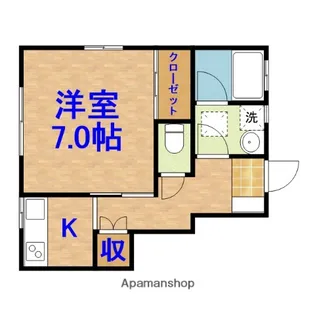レジデンスおゆみ野A棟【1階】の間取り