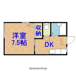 ジュネス【1階】の間取り