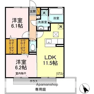 ウィル ステージ【1階】の間取り