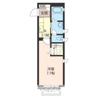 ブリーゼC【101号室】の間取り