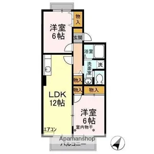 パストラル【1階】の間取り