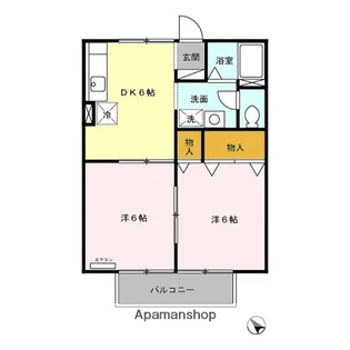 リヴェール【2階】の間取り
